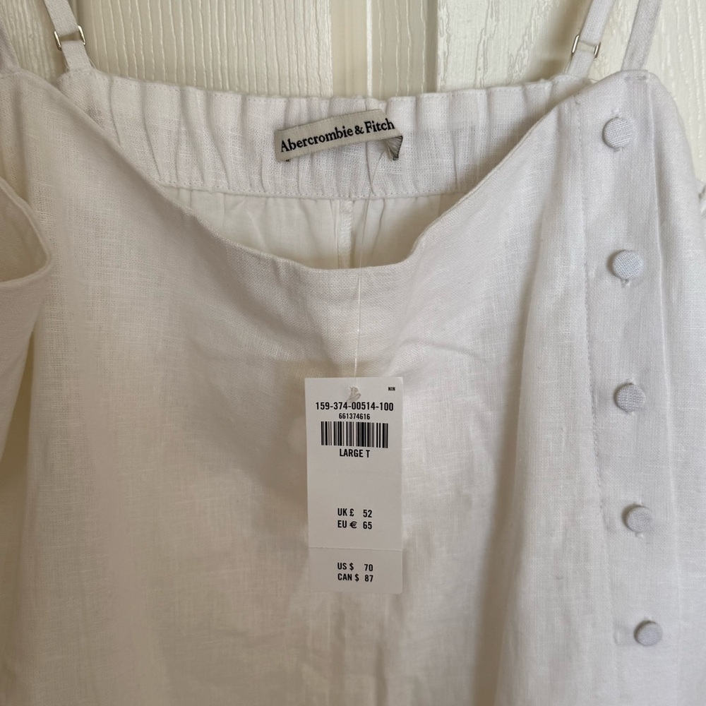 Abercrombie & Fitch Linen Blend Skort - Picture 8 of 9